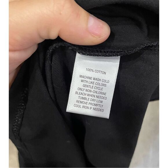 Broadway Short Sleeve Top Black Large New - Picture 7 of 9